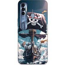 Gramaphone Tecno Spark 7 Pro Uyumlu Anime Desenli Telefon Kılıfı + Ekran Koruyucu - 5752