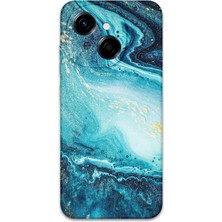 Gramaphone Tecno Spark Go 1 2025 Uyumlu Mermer Desenli Telefon Kılıfı + Ekran Koruyucu - 5818