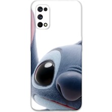 Gramaphone Realme 7 Pro Uyumlu Stitch Desenli Telefon Kılıfı + Ekran Koruyucu - 5946