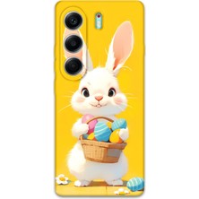 Gramaphone Tecno Camon 40 Pro 5g Uyumlu Tavşan Desenli Telefon Kılıfı + Ekran Koruyucu - 5806