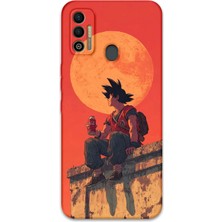 Gramaphone Tecno Spark 7t Uyumlu Anime Desenli Telefon Kılıfı + Ekran Koruyucu - 5900