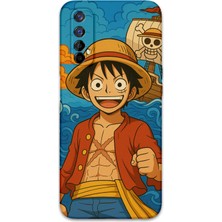 Gramaphone Realme 7 Uyumlu Anime Desenli Telefon Kılıfı + Ekran Koruyucu - 5753