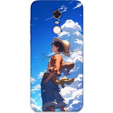 Gramaphone Xiaomi Redmi 5 Plus Uyumlu Anime Desenli Telefon Kılıfı + Ekran Koruyucu - 5889