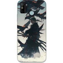 Gramaphone Tecno Spark 6 Go Uyumlu Anime Desenli Telefon Kılıfı + Ekran Koruyucu - 5892