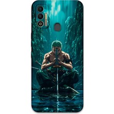 Gramaphone Tecno Spark 7t Uyumlu Anime Desenli Telefon Kılıfı + Ekran Koruyucu - 5757