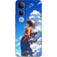 Gramaphone Vivo V50 Lite 4g Uyumlu Anime Desenli Telefon Kılıfı + Ekran Koruyucu - 5889