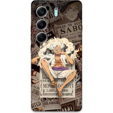 Gramaphone Tecno Camon 40 Pro 5g Uyumlu Anime Desenli Telefon Kılıfı + Ekran Koruyucu - 5887