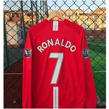FRAGOLA 2008 Moskova Şampiyonlar Ligi Finali Cristiano Ronaldo Forması (Uzunkolmanchester)
