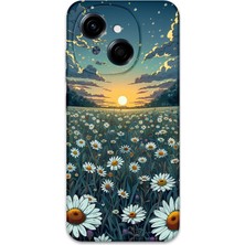 Gramaphone Tecno Spark Go 1 2025 Uyumlu Çiçek Desenli Telefon Kılıfı + Ekran Koruyucu - 5792