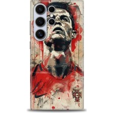 Rulet Samsung Galaxy S24 Ultra Hd Baskılı Kılıf + Seramik Tam Kaplayan Ekran Koruyucu 5