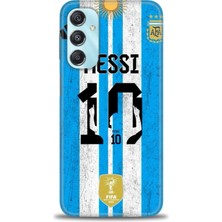 Samsung Galaxy M34 5g Hd Baskılı Kılıf + Seramik Tam Kaplayan Ekran Koruyucu 18