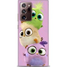 Samsung Galaxy Note 20 Hd Baskılı Kılıf + Seramik Tam Kaplayan Ekran Koruyucu 362