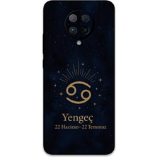 Gramaphone Poco F2 Pro Uyumlu Yengeç Burcu Desenli Telefon Kılıfı + Ekran Koruyucu - 5771