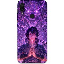 Gramaphone Xiaomi Redmi Note 7 Uyumlu Anime Desenli Telefon Kılıfı + Ekran Koruyucu - 5901