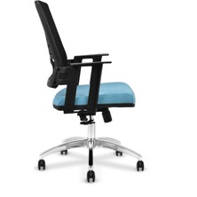 Lurex Ofis Çalışma Sandalyesi Mavi