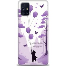 Rulet Samsung Galaxy M31S Hd Baskılı Kılıf + Seramik Tam Kaplayan Ekran Koruyucu 54