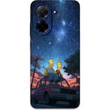 Gramaphone Xiaomi Redmi A5 4g Uyumlu Simpson Desenli Telefon Kılıfı + Ekran Koruyucu - 5937