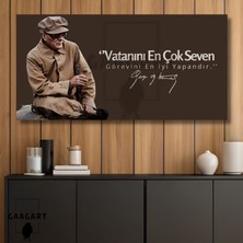 Gaagart Panoramik Kanvas Makam Panosu Karizmatik Atatürk Vatanını En Çok Seven Görevini En Iyi Yapandır