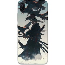 Gramaphone Xiaomi Redmi Note 7 Uyumlu Anime Desenli Telefon Kılıfı + Ekran Koruyucu - 5892