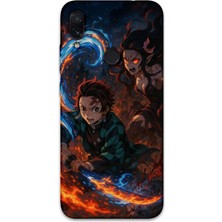 Gramaphone Xiaomi Redmi Note 7 Uyumlu Anime Desenli Telefon Kılıfı + Ekran Koruyucu - 5745