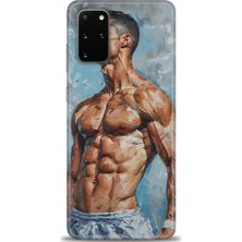 Rulet Samsung Galaxy S20 Plus Hd Baskılı Kılıf + Seramik Tam Kaplayan Ekran Koruyucu 4