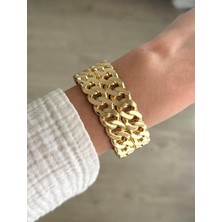 La Florine Özel Seri Gurmet Tasarım Kelepçe Bileklik