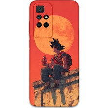 Gramaphone Xiaomi Redmi 10 Uyumlu Anime Desenli Telefon Kılıfı + Ekran Koruyucu - 5900