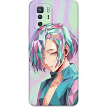 Gramaphone Poco X3 Gt Uyumlu Anime Desenli Telefon Kılıfı + Ekran Koruyucu - 5743