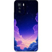 Gramaphone Poco X3 Gt Uyumlu Uzay Desenli Telefon Kılıfı + Ekran Koruyucu - 5867