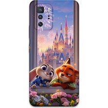 Gramaphone Poco X3 Gt Uyumlu Zootopia Desenli Telefon Kılıfı + Ekran Koruyucu - 5943