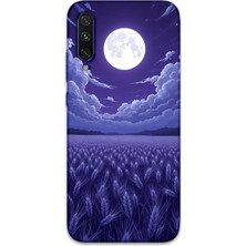 Gramaphone Xiaomi Mi A3 Uyumlu Çiçek Desenli Telefon Kılıfı + Ekran Koruyucu - 5797