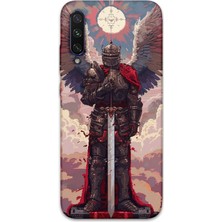 Gramaphone Xiaomi Mi A3 Uyumlu Retro Desenli Telefon Kılıfı + Ekran Koruyucu - 5837