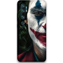 Gramaphone Xiaomi Mi Note 10 Uyumlu Joker Desenli Telefon Kılıfı + Ekran Koruyucu - 5827