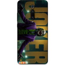 Gramaphone Xiaomi Mi 9t Uyumlu Joker Desenli Telefon Kılıfı + Ekran Koruyucu - 5930