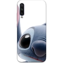 Gramaphone Xiaomi Mi A3 Uyumlu Stitch Desenli Telefon Kılıfı + Ekran Koruyucu - 5946