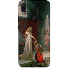 Gramaphone Xiaomi Redmi Note 7 Uyumlu Retro Desenli Telefon Kılıfı + Ekran Koruyucu - 5835