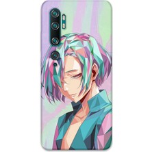 Gramaphone Xiaomi Mi Note 10 Uyumlu Anime Desenli Telefon Kılıfı + Ekran Koruyucu - 5743