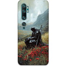 Gramaphone Xiaomi Mi Note 10 Uyumlu Retro Desenli Telefon Kılıfı + Ekran Koruyucu - 5840