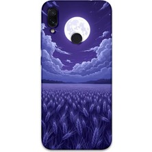 Gramaphone Xiaomi Redmi Note 7 Uyumlu Çiçek Desenli Telefon Kılıfı + Ekran Koruyucu - 5797