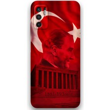 Gramaphone Xiaomi Redmi Note 10 5g Uyumlu Atatürk Desenli Telefon Kılıfı + Ekran Koruyucu - 5848