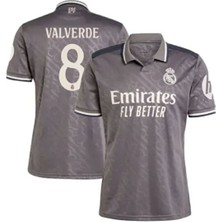 FRAGOLA R.e.a.l Madridd 2024/25 Yeni Sezon Federico Valverde Alternatif Forması (Thırd Shırt)