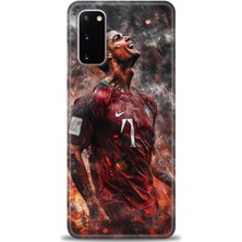 Samsung Galaxy S20 Hd Baskılı Kılıf + Seramik Tam Kaplayan Ekran Koruyucu 8