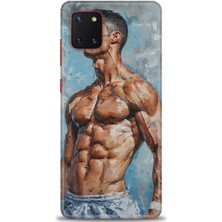 Samsung Galaxy Note 10 Lite Hd Baskılı Kılıf + Seramik Tam Kaplayan Ekran Koruyucu 4