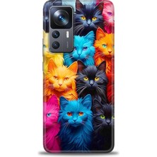 Rulet Xiaomi Mi 12T Kılıf Hd Baskılı Kılıf + Seramik Tam Kaplayan Ekran Koruyucu 70