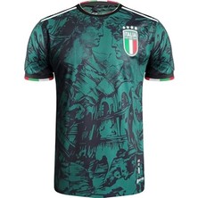 FRAGOLA Italya 2023-24 Sezonu Özel Konsept Yeşil Temalı Yetişkin Forması