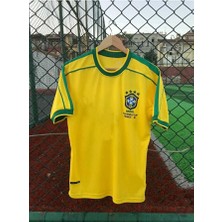 FRAGOLA Brezilya Milli Takımı 98 Dünya Kupası Roberto Carlos Nostalji Forması