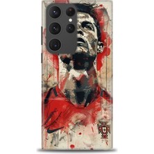 Samsung Galaxy S23 Ultra Hd Baskılı Kılıf + Seramik Tam Kaplayan Ekran Koruyucu 5