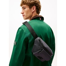 Tommy Hilfiger Gri Erkek Bel Çantası Th Seasonal Bumbag