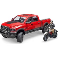 Bruder Ram 2500 Pickup, Ducati Motorsiklet ve Sürücüsü BR02502