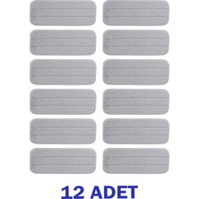 Marketto 12 Adet Uyumlu Deerma TB500 TB800 Mop Paspas Bezi A+ Kalite Ithal